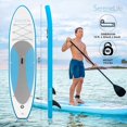 thumbnail image 2 of Serene Life SereneLife Premium Inflatable Stand Up Paddle Board with SUP Accessories & Carrying Storage Bag, 2 of 5