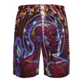 thumbnail image 6 of Tool Band Lateralus Men's Beach Shorts Swim Trunks Casual Quick Dry Board Shorts Swimwear with Mesh Lined and Pockets, 6 of 8