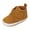 Brown, variant on Otqutp Boys and Girls Low Heel Shoes&nbsp;Spring and Autumn Children Baby Toddler Shoes Floor Sports Shoes Flat Bottom Non Slip High Top Shoes