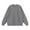 Dark Gray, variant on Qingpeng Women's Casual Cute Oversized Long Sleeve Round Crew Neck Sweatshirt Pullover Top