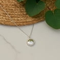 thumbnail image 5 of Collar De Sol Con Rayos De Zirconia Para Mujer De Plata 925 Plateado, 5 of 5