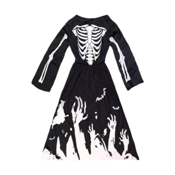 Esquirla Halloween Skeleton Costume Dress Decor for Stage Performances Carnival Party S