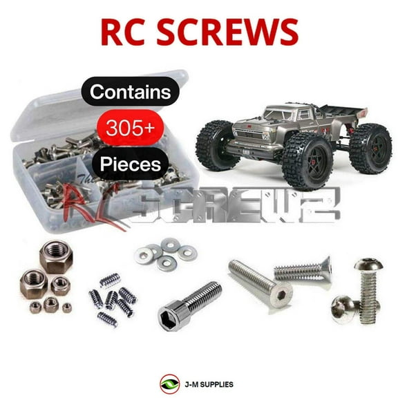 RCScrewZ Stainless Screw Kit arrm015 for Arrma RC Outcast 6s BLX #ARA106021/42 RC Car | SET