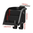thumbnail image 3 of CxhicLuv Car Seat Back Storage, Multi-functional Box, Water Cup & Phone Organizer with Hooks, Car Storage Accessories, Expand Storage & Keep Car Organized, Drivers, Car Users, Black, 3 of 7