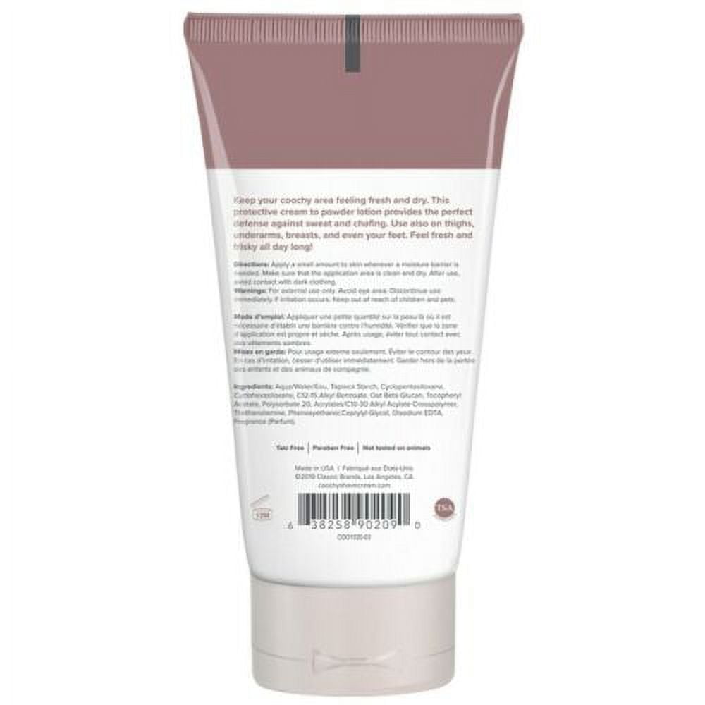 Coochy Cream Sweat Defense Unisex Intimate Deodorant Lotion