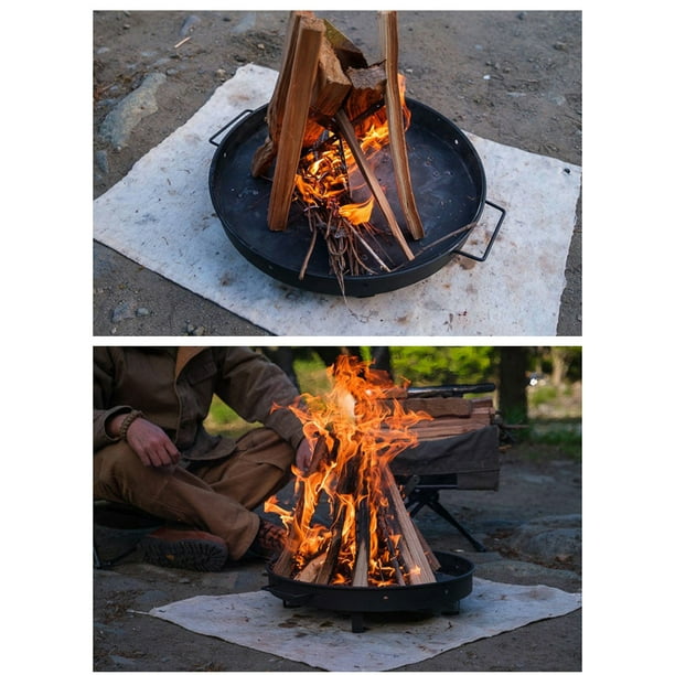 Foldable Campfire Wood Holder Firewood Rack Ventilation Burners Auxiliary Frame Stoves Accessories Camping Supplies