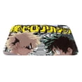 thumbnail image 6 of My Hero Academia Bathroom Rugs, Anime Welcome Door Mat, Non Slip Mat, Front Door Mat For Bedroom Living Room, Super Absorbent Flannel Rugs, Home Decor, 16*24 Inch, 6 of 9