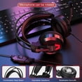 thumbnail image 5 of Voistek  Gaming Headsets with Noise Cancelling Mic, 3.5mm jack Wired Gaming Headphons for PS5, Xbox, PS4,Switch,Black, 5 of 6