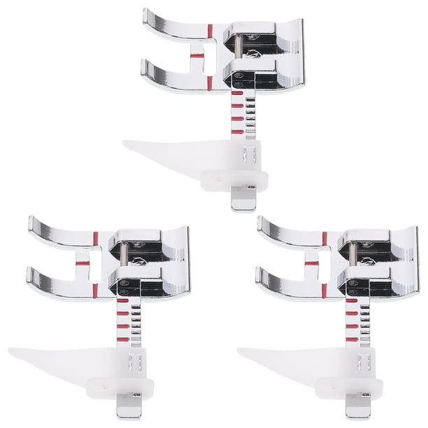 ADDHAT 3Ud Accesorios Para Máquina De Coser Con Pie Prensatelas Ajustable Y