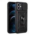 thumbnail image 3 of Funda para teléfono móvil con ventana Shun A Push para iPhone 15Pro Max de Apple, con anillo para 13 dedos y espejo, a prueba de caídas, 3 of 6
