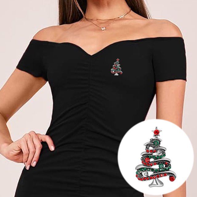 Broche de Noël Unique pour Décoration de Fête Festive