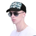 thumbnail image 4 of Yiaed Modern Furniture Print Baseball Cap Dad Hat Polo Style Plain Blank Adjustable Size, 4 of 5