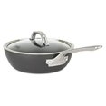 thumbnail image 2 of Viking Culinary Hard Anodized Nonstick Saucier Pan, 3 Quart, Gray, 2 of 3