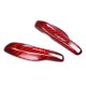 thumbnail image 3 of Juego de 2 carcasas para llave de coche con mando a distancia de fibra de carbono auténtica para Porsche, color rojo, 3 of 4