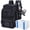 Black, variant on Fishing Backpack With Rod Holders Tackle Box 42l Large Water-resistant Fish Bag Store Gear