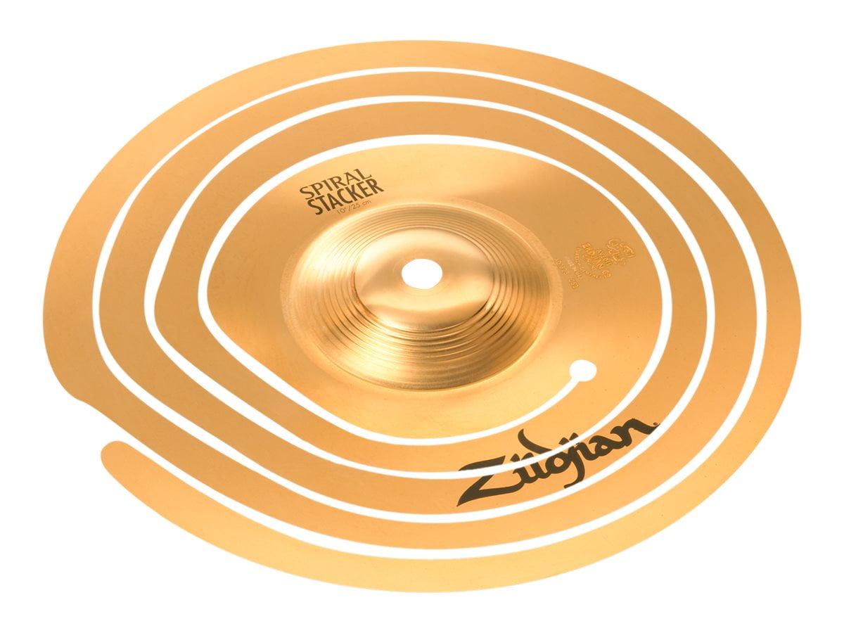 ZILDJIAN FXSPL10 10-INCH FX SPIRAL STACKER SPECIAL EFFECT CYMBAL - TRADITIONAL