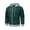 Green, variant on WREESH Fashion Jacket Man Color Match Drawstring Zipper Pockets Hooded Coat Gray