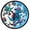 Cool Dinosaurs Skating, variant on Dailycode Night Light Wall Clock Glow in The Dark 12 inch Battery Operated Silent Luminous Clocks, Cute Clown and Polka Dots