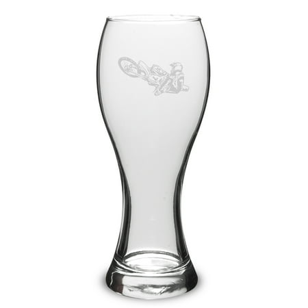 Etched Pilsner - Motocross Deep Etched 23oz Giant Pilsner