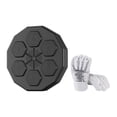 thumbnail image 3 of Almencla Music Boxing Machine Training Equipment Wall Mounted Exercise Punching Pad White White Hand, 3 of 8