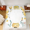 thumbnail image 5 of Feelyou Kawaii Robot Full Size Sheets, Teens Kids Boys Girls Bed Sheets, 4-Piece, 5 of 7