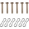 thumbnail image 2 of Clearance Sale under $10 6pcs 73804124A And 71404040 Shear Pins And Cotter Pins For MTD Cad Blowers, 2 of 7