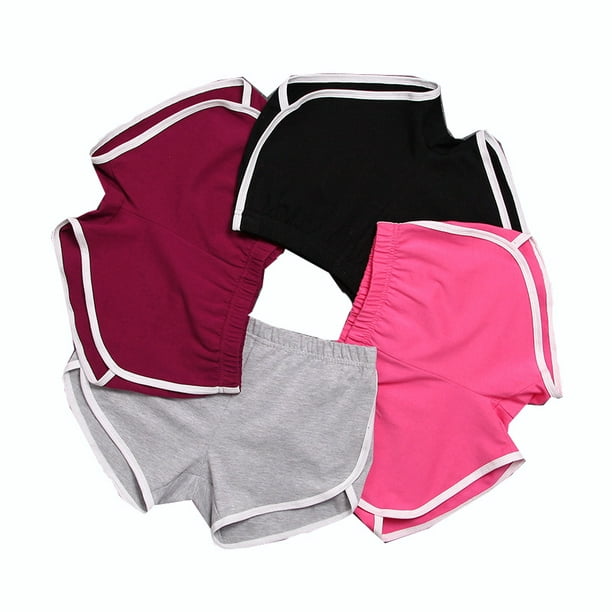 1-5 Packs Women's Yoga Dance Pants Sport Shorts Summer Athletic Cycling  Hiking