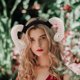 thumbnail image 3 of Diadema de cuerno de oveja artificial Cosplay Hair Hoop Performance Hair Band Accesorios para el cabello Blanco, 3 of 8