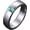 Rectangle-Turquoise A, variant on Moss Agate Ring Men 925 Sterling Silver Custom Engraving Text Men's Wedding Rings Promise Ring Moss Agate Jewelry Gifts for Engagement/Wedding/Anniversary US12
