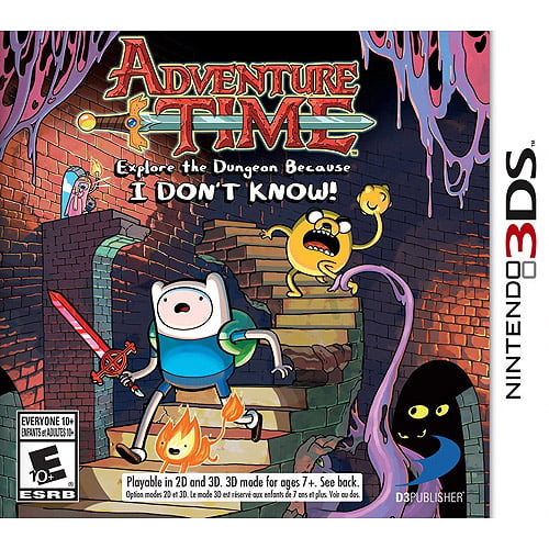 a million Ananiver Expert Adventure Time: Explore the Dungeon Because I Don't Know (Nintendo 3DS) -  Walmart.com