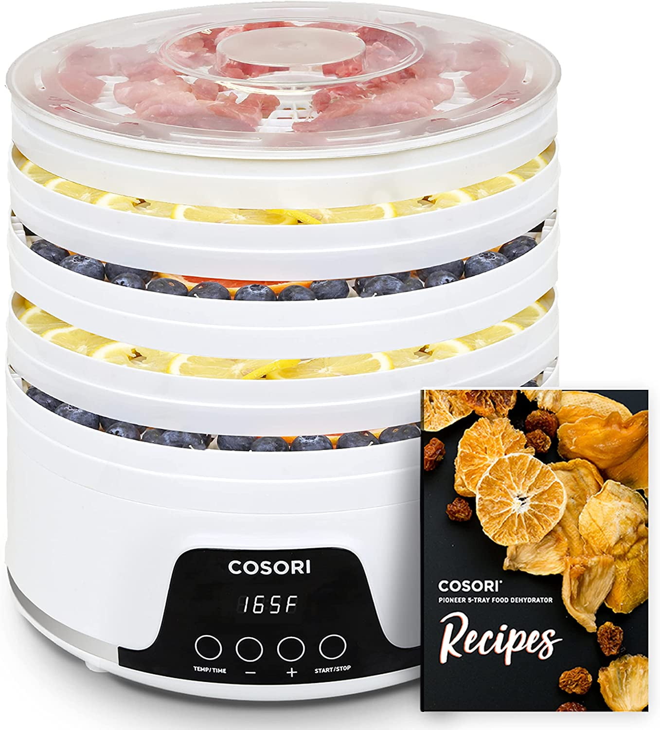 COSORI Food Dehydrator for Jerky ,5 Stackable BPAFree Trays ,350W