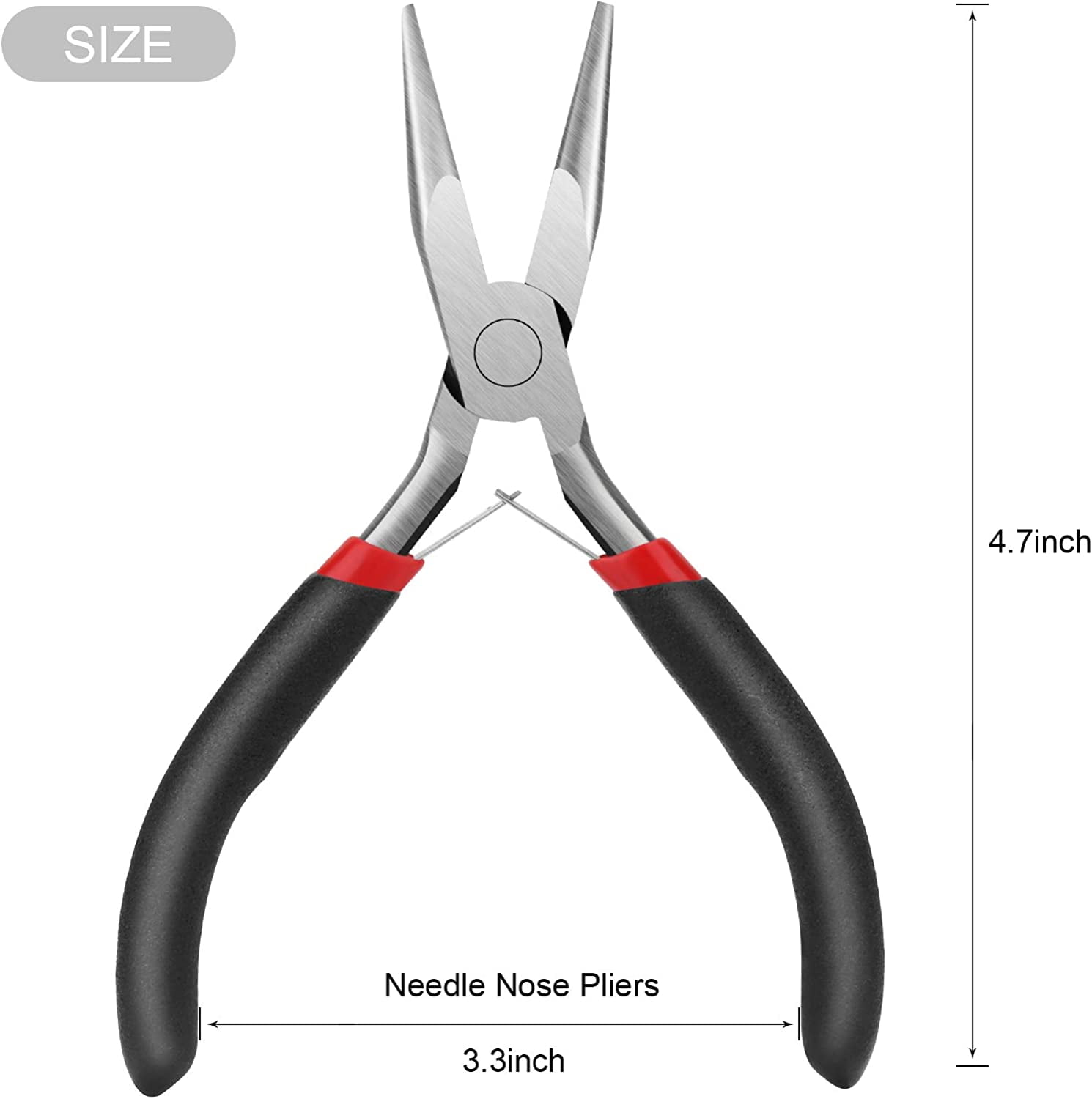 Needle Nose Pliers for Jewelry Making, Mini Wire Cutters for Wrapping