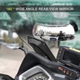 thumbnail image 2 of 180 Motorcycle Safety Mirror Wide-angle Self-adhesive Half Rear Mirror Panoramic, 2 of 5