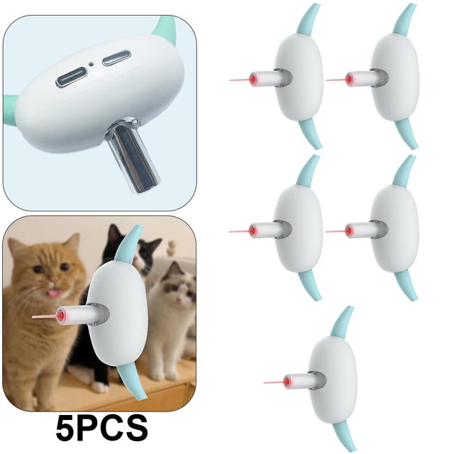 Gato Collar Ajustable USB Cat Teaser Automático Collar Infrarrojo Pet Cats Products