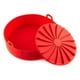 thumbnail image 1 of Freidora de aire sweethay Olla de silicona Cesta antiadherente 19 cm rojo, 1 of 6
