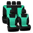 thumbnail image 2 of FH Group Car Seat Covers Full Set Mint 3D Air Mesh - Universal Fit, Automotive Seat Covers, Airbag Compatible, Split Bench Rear Seat, Washable Car Seat Cover for SUV, Sedan, 2 of 9