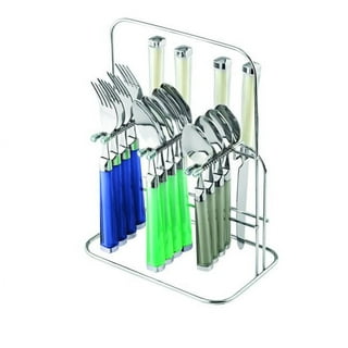 GET 4-21696 Chrome Metal Four Compartment Condiment Caddy Metal Table  Caddies Collection