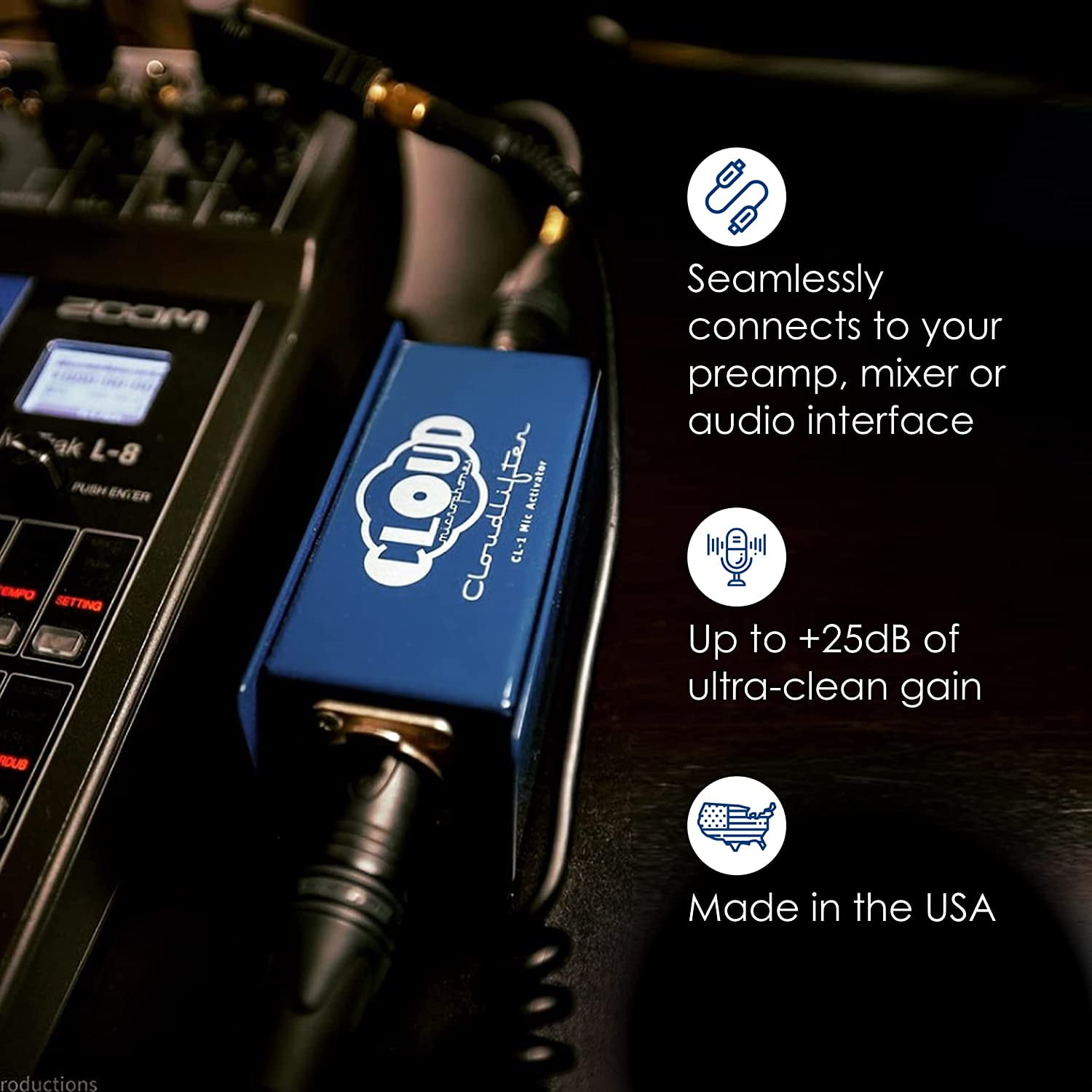 Cloud Microphones Cloudlifter CL-1 Mic Activator for