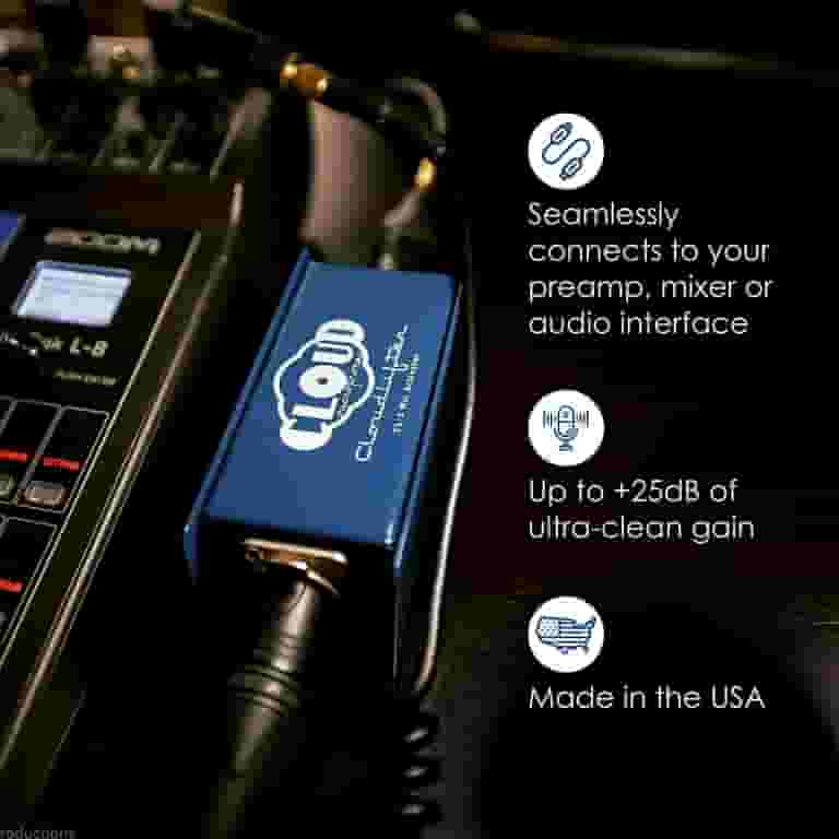 Cloud Microphone Cloudlifter CL-1④ Cloud Microphones Cloudlifter CL-1 Mic Activator for