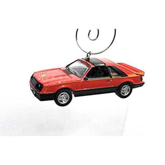 Christmas Ornament for 1981 Ford Mustang Cobra Red