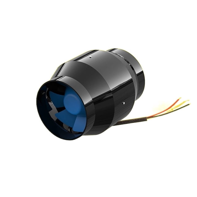 DC 12V24V Voltage Pipeline Exhaust Fan RV Car Modification Yacht Special Solar Ventilation Fan