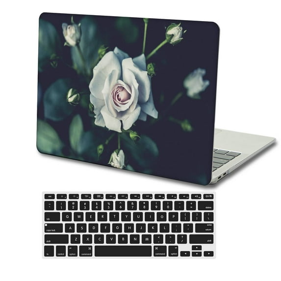 KSK KAISHEK Only for MacBook Pro 16 inchs Case 2019 2020 Rel. Model A2141, Plastic Protective Case Hard Cover + Black Keyboard Cover, Rose series 0384