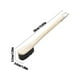 thumbnail image 3 of Soft Dense Bristle Shoe Cleaning Brush With Long Handle And Hanging Hook For Laundry Bathroom And Household Cleaning Tasks Lightweight, 3 of 6