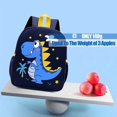 thumbnail image 4 of AMERTEER Kids School Bags Cartoon Nylon Trendy Waterproof Student Backpack Accessories, 4 of 6
