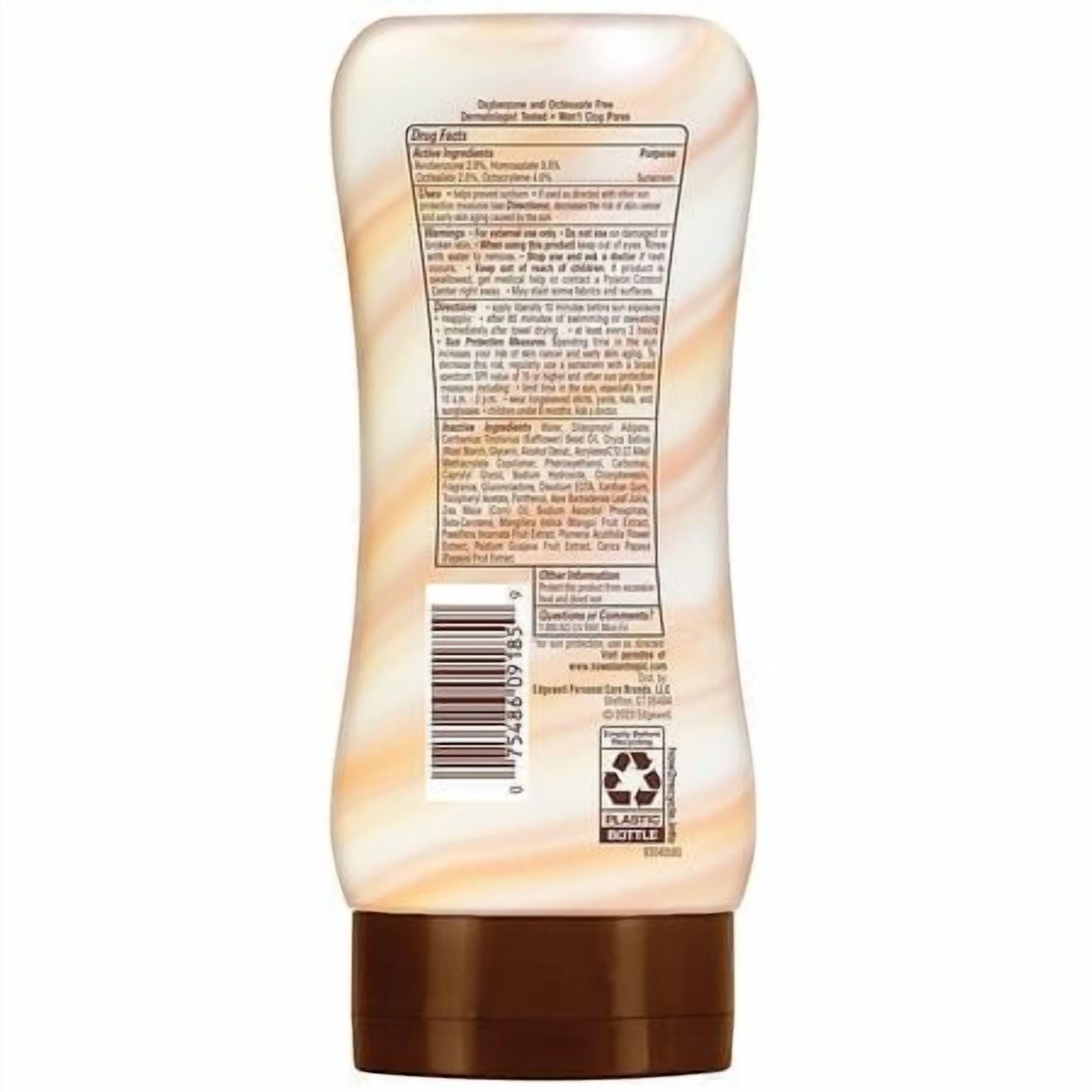 Hawaiian Tropic Weightless Hydration Lotion Sunscreen SPF 30 6.0 fl oz Pack of 2