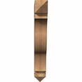 thumbnail image 2 of Ekena Millwork 6"W x 36"D x 40"H Funston Arts & Crafts Rough Sawn Bracket, Western Red Cedar, 2 of 13