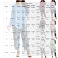 thumbnail image 3 of Zormilly Plus Size Outfits for Women 2 Piece Sets Long Sleeve Shirts Printed Wide Leg Pants Soft Lounge Sets, S-5XL, 3 of 6