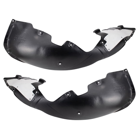 TRQ Inner Fender Liner Set Compatible with 2017-2018 Hyundai Elantra BDA14480