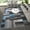 Blue, variant on BizChair Modern Contemporary Mat Area Rug, Red Grey Black (2 Feet X 3 Feet) Mat