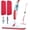 00-red, variant on 2 Pack Spray Mop For Floor Cleaning Red & Blue Combo Refillable 14 Oz Bottle And 3 Washable Pads Wet Dry Hardwood Tile Laminate Home Or Commercial Use